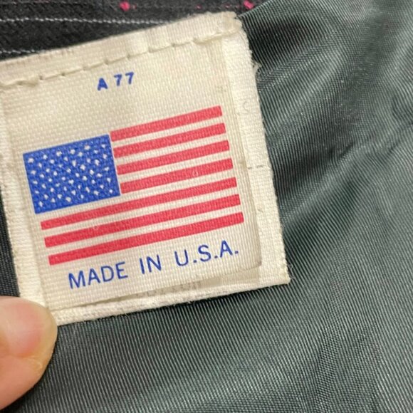 VINTAGE 1992 LOONEY TUNES TAZMANIA DEVIL 100%COTTON BLAZER VEST Sz S Cartoons - Picture 7 of 16